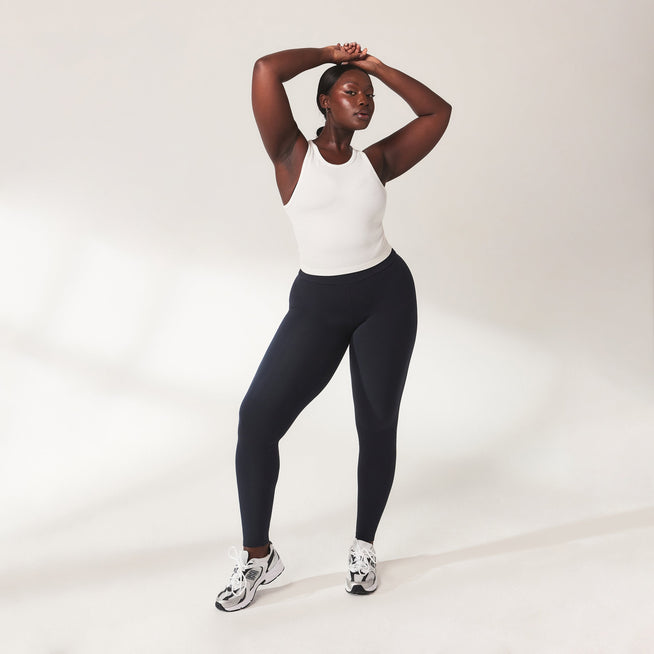 Legging léger taille haute grande taille Everyday - Vintage Marine