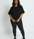 Legging taille haute Everyday - Noir Animal Print