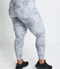 Legging 7/8e taille haute grande taille Revitalise - Sky Grey Tie Dye