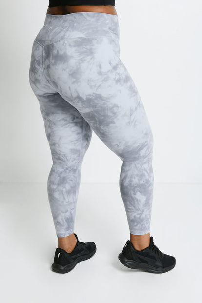 Legging 7/8e taille haute grande taille Revitalise - Sky Grey Tie Dye