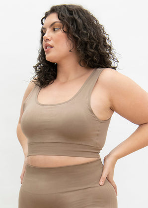 Brassière sans couture Ultimate - Oatmeal Avione