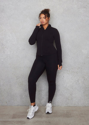 Veste grande taille Empower - Noir