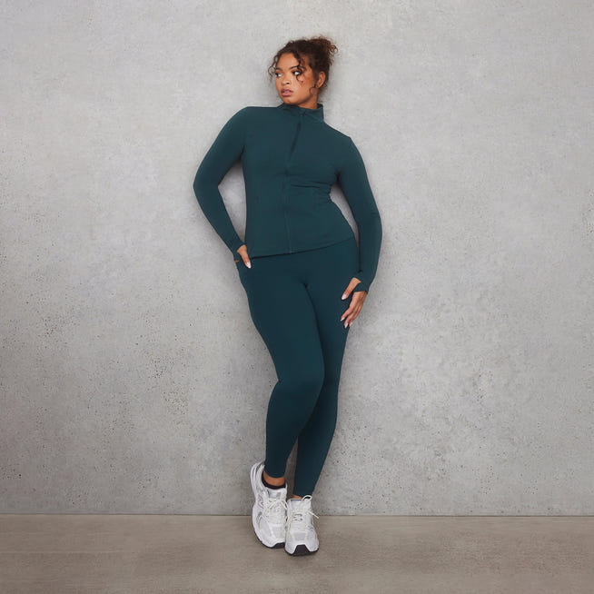 Legging grande taille Empower - Deep Forest