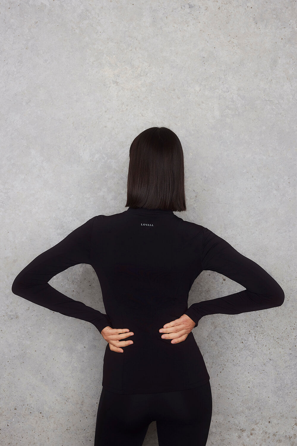 Veste grande taille Empower - Noir