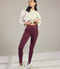 Legging taille haute Everyday - Burgunder Animal Print