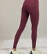 Legging taille haute Everyday - Burgunder Animal Print
