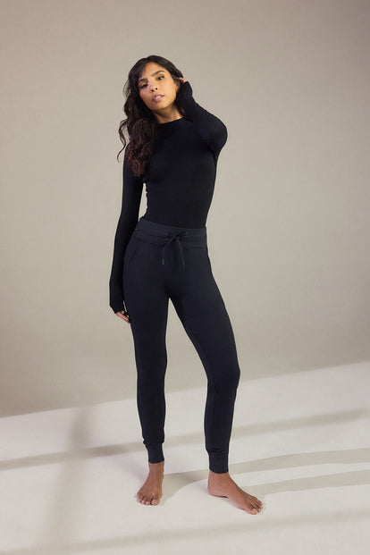 Pantalon de jogging taille haute Recharge - Midnight Noir