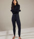 Pantalon de jogging taille haute Recharge - Midnight Noir