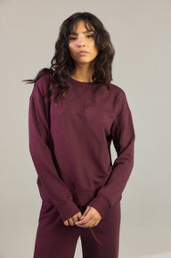 Sweat Lounge-Luxe - Dark Cherry