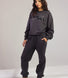 ALL SZN organique Sweat à Capuche Oversize grande taille Style 2 - Shadow