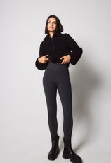 Legging doublé polaire épais - Dark Grey Marl