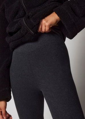 Legging doublé polaire épais - Dark Grey Marl