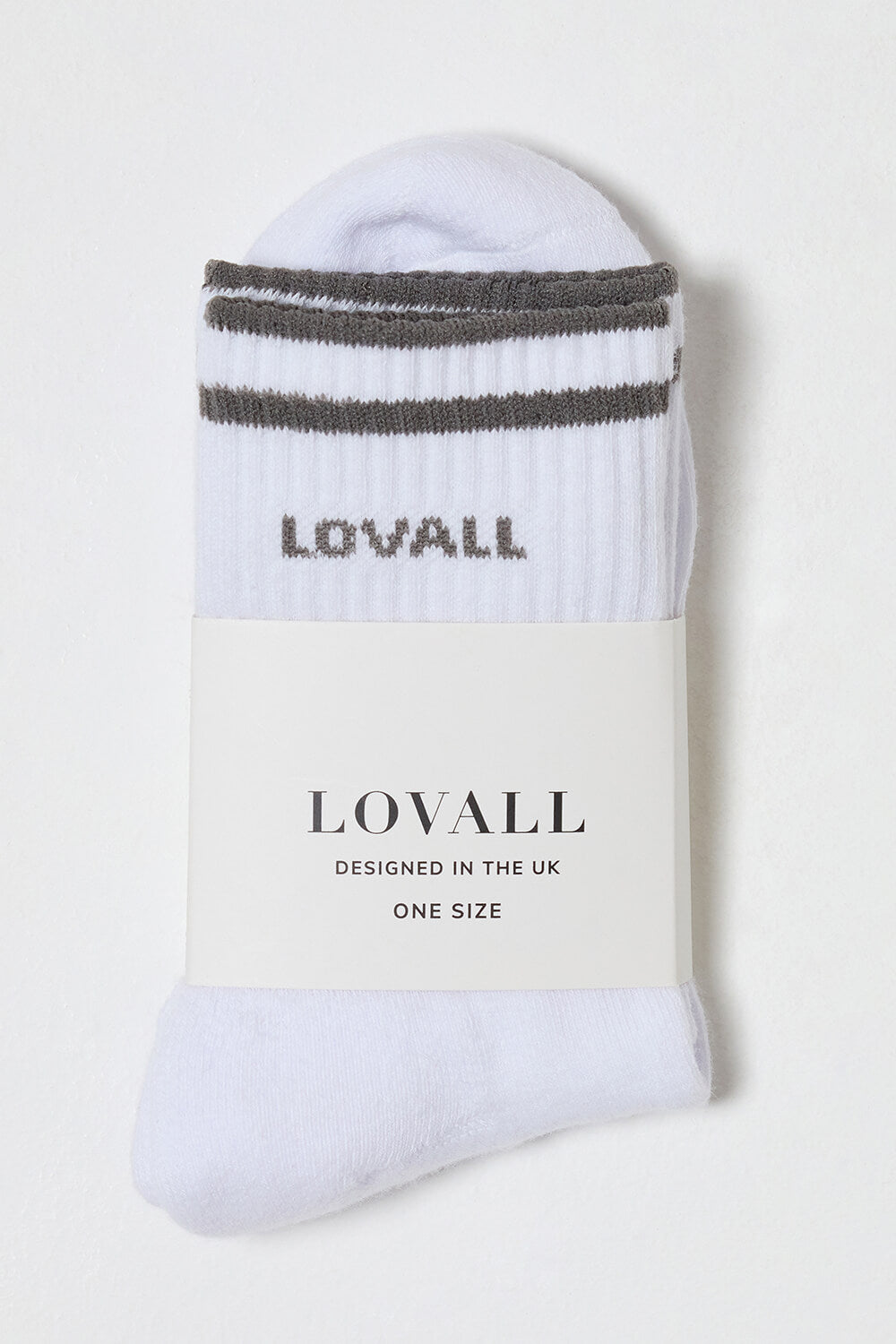 Chaussettes de sport côtelées - Vert ardoise