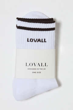 Chaussettes de sport côtelées - Café noir