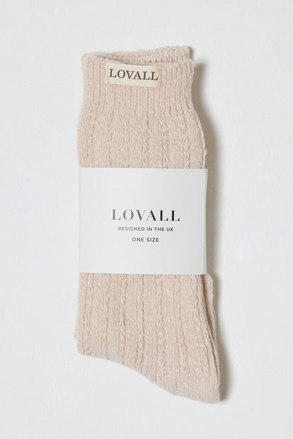 Chaussettes Tricotées - Beige