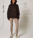 Poids lourd Sweat à Capuche Oversize grande taille - Espresso Brown