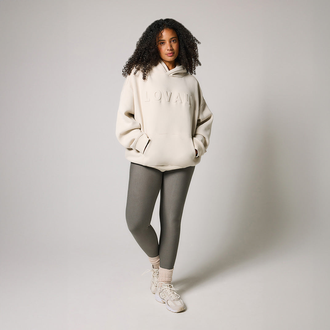 Legging taille haute d'hiver - Vert ardoise