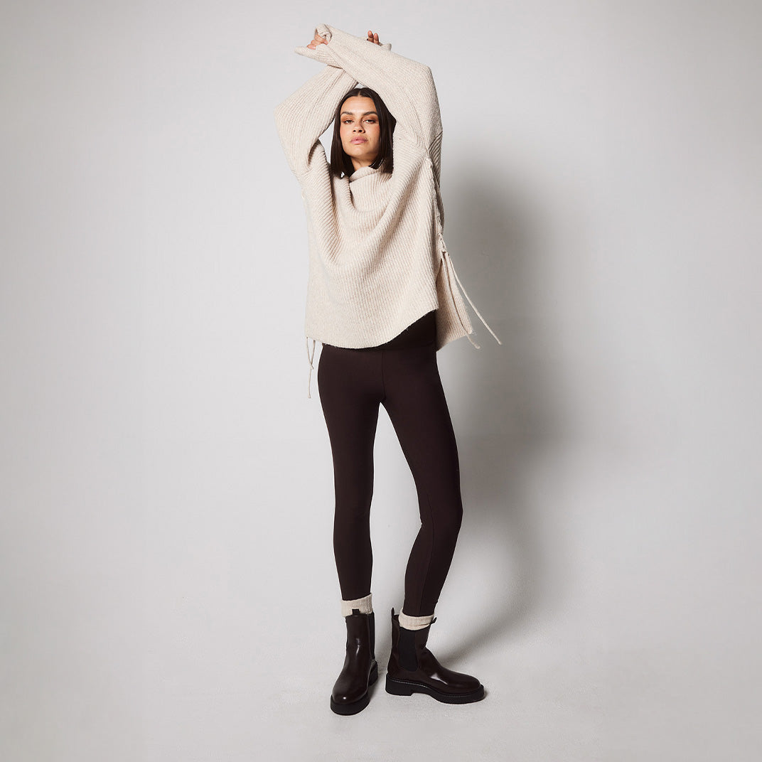 Legging taille haute Winter Everyday - Espresso Marron