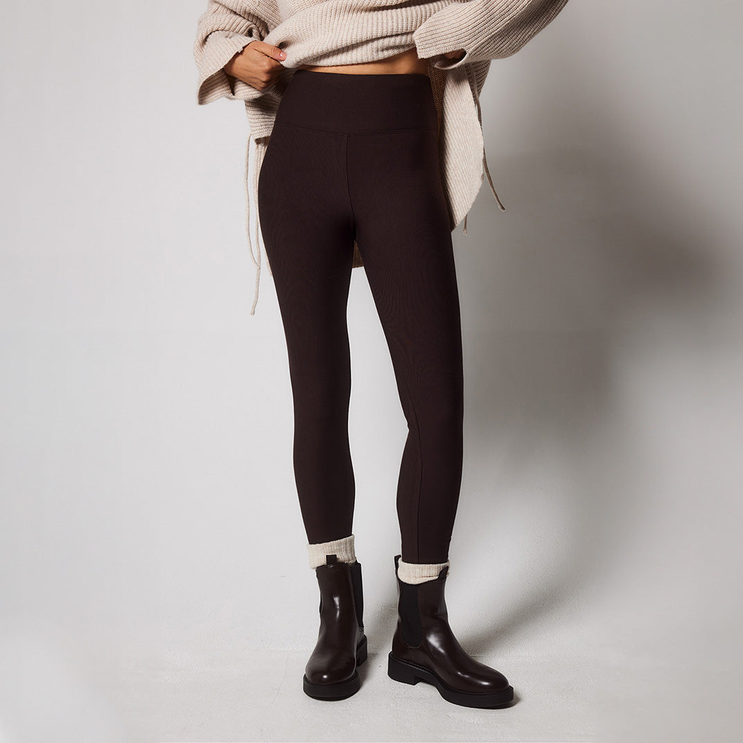 Legging taille haute Winter Everyday - Espresso Marron