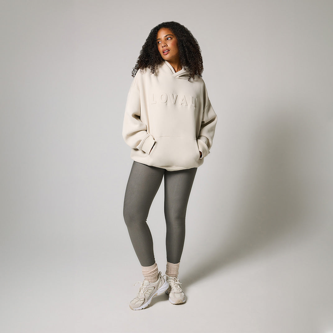 Legging taille haute d'hiver - Vert ardoise