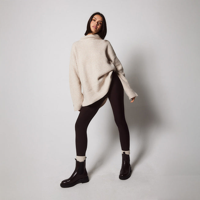 Legging taille haute Winter Everyday - Espresso Marron