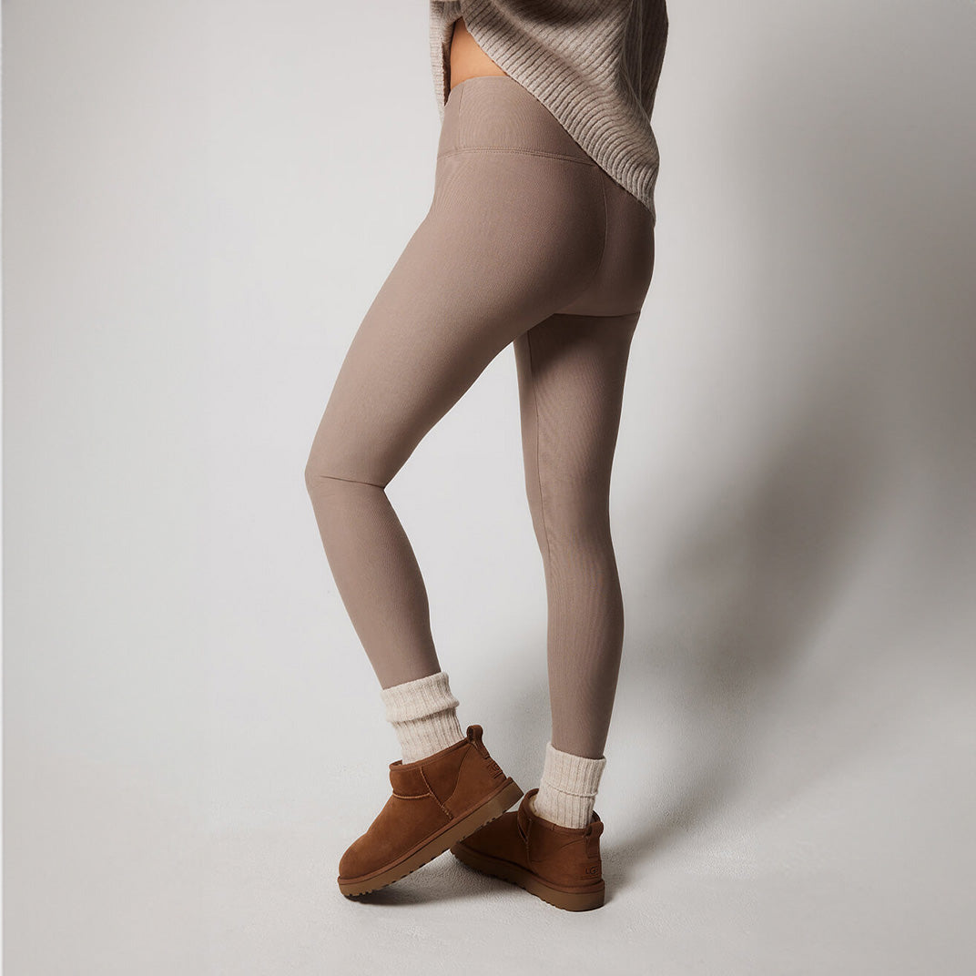 Legging taille haute grande taille Winter Everyday - Stone