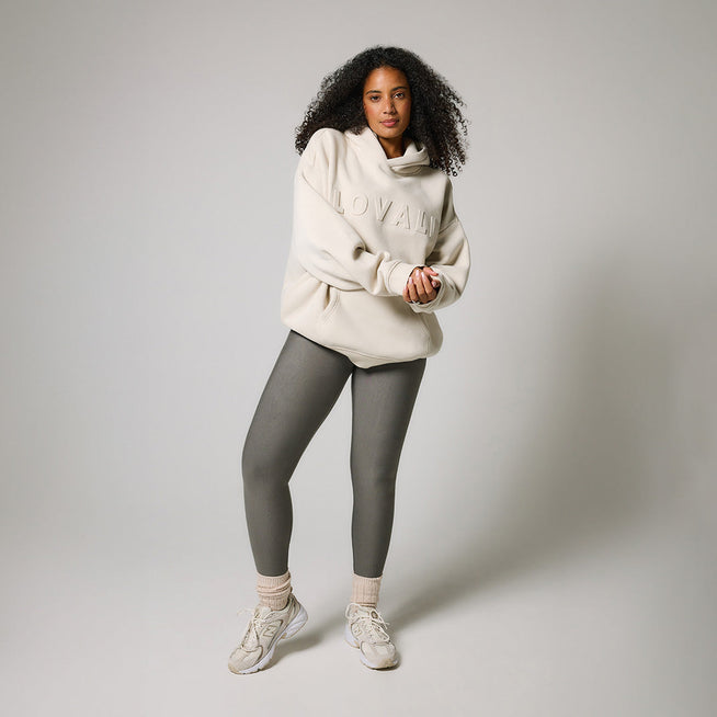 Legging taille haute grande taille Winter Everyday - Slate Green