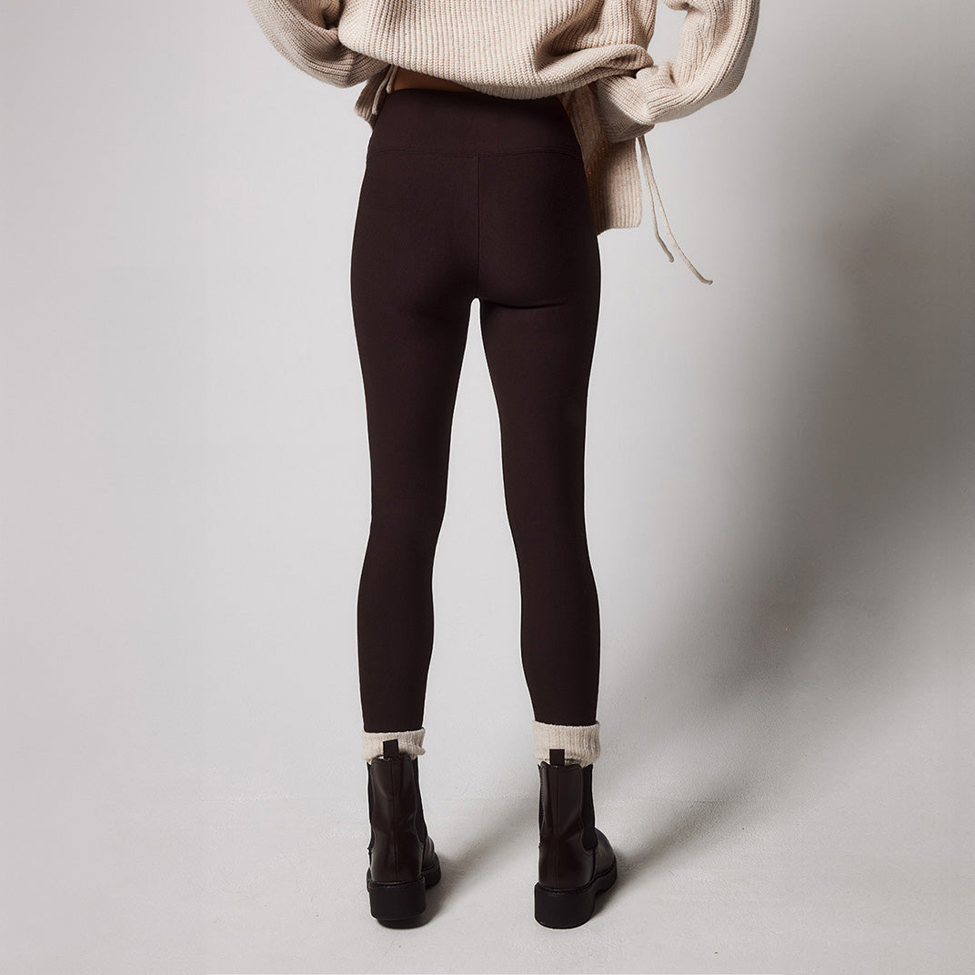 Legging taille haute Winter Everyday - Espresso Marron