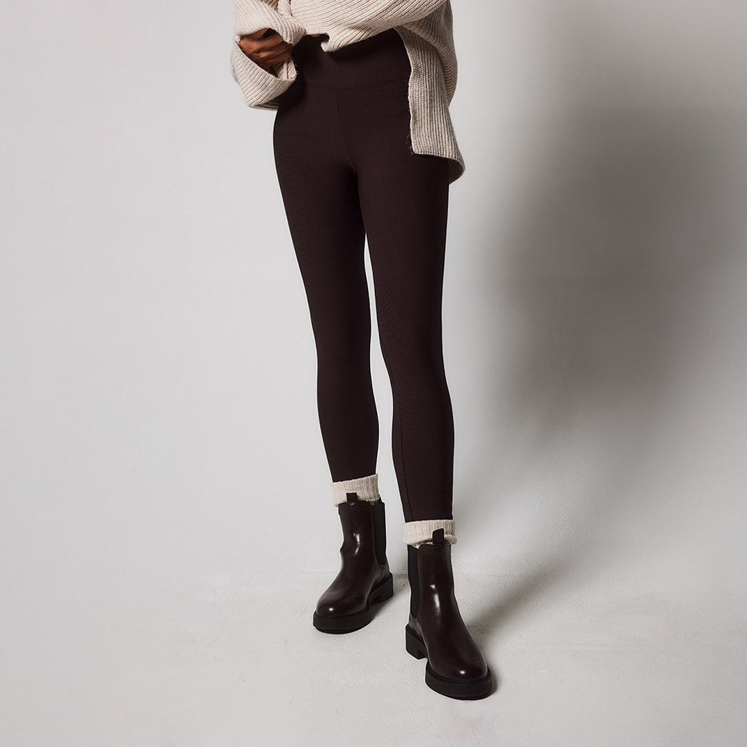 Legging taille haute Winter Everyday - Espresso Marron