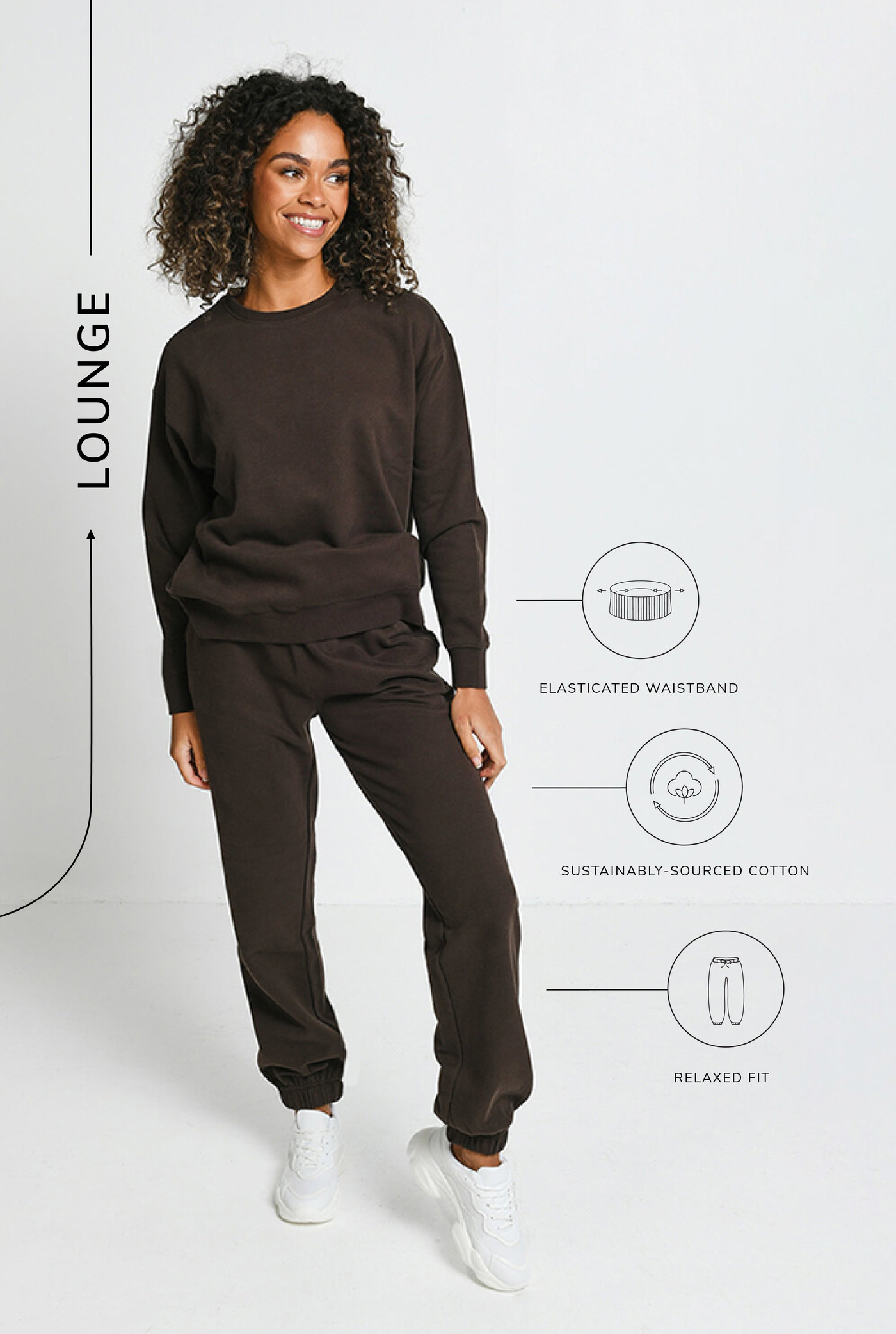 Everyday Comfy Joggers - Espresso Marron