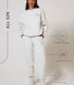 ALL SZN pantalon de jogging biologique à revers - Light Grey Marl