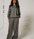 ALL SZN pantalon de jogging bio à jambes larges grande taille - Slate Green