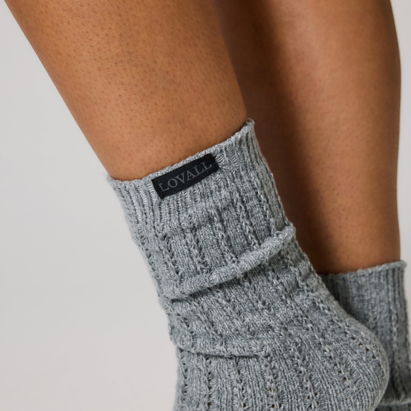 Chaussettes Tricotées - Dark Grey
