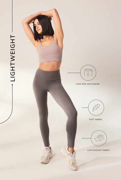 Legging léger taille haute Everyday - Slate Vert