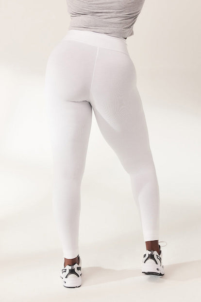 Legging léger taille haute grande taille Everyday - Blanc