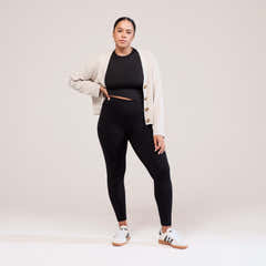 Legging Taille Haute Quotidien - Noir