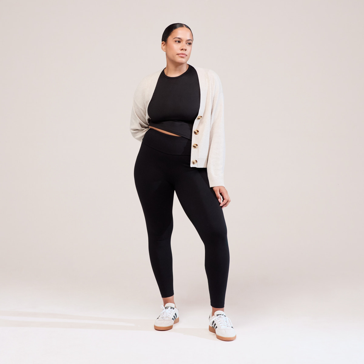 Legging Taille Haute Quotidien - Noir