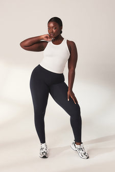 Legging léger taille haute grande taille Everyday - Vintage Marine