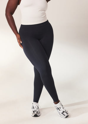 Legging léger taille haute grande taille Everyday - Vintage Marine