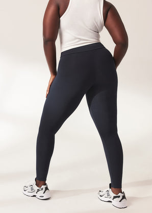 Legging léger taille haute grande taille Everyday - Vintage Marine