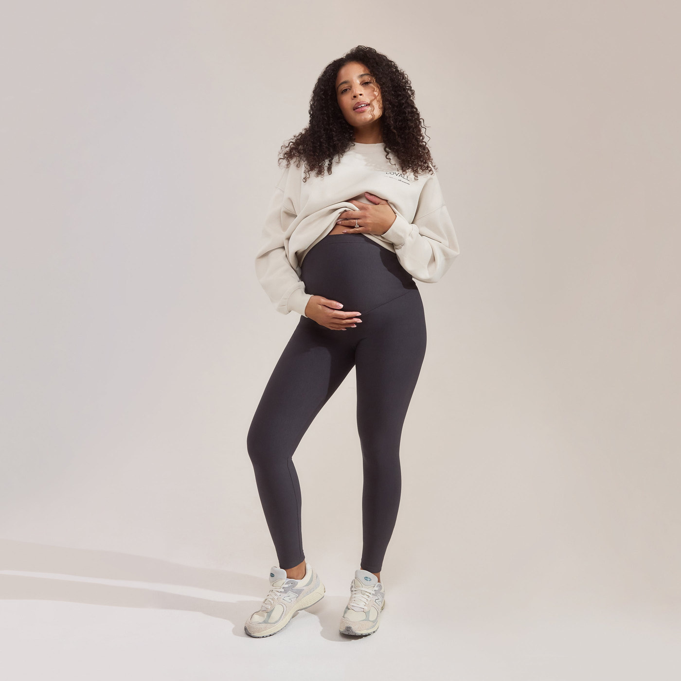 Legging de grossesse Winter Everyday - Dark Gris