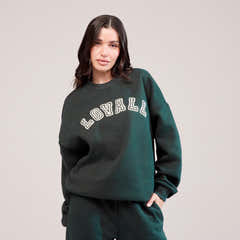 Sweat-shirt Oversize Épais Campus - Pin