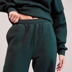 Pantalon de jogging ample en coton biologique - Pin