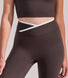 Ultimate Everyday Wrap Waist Leggings - Black Coffee