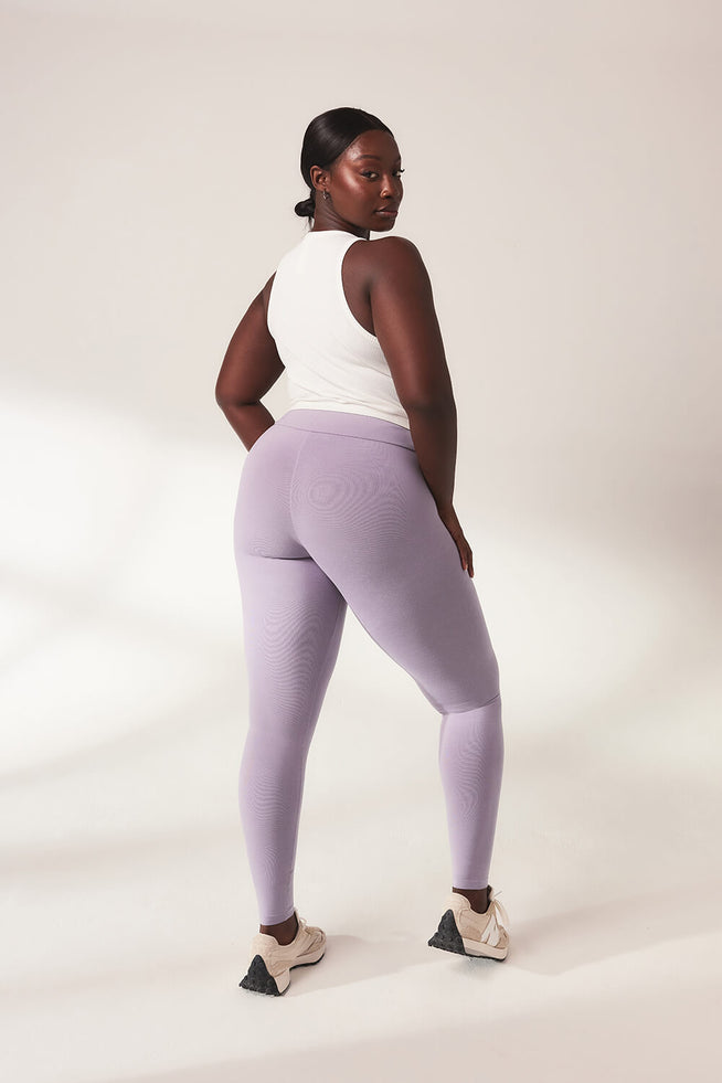 Legging léger taille haute grande taille Everyday - Mauve