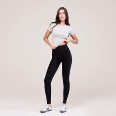 Legging Taille Haute Quotidien - Noir