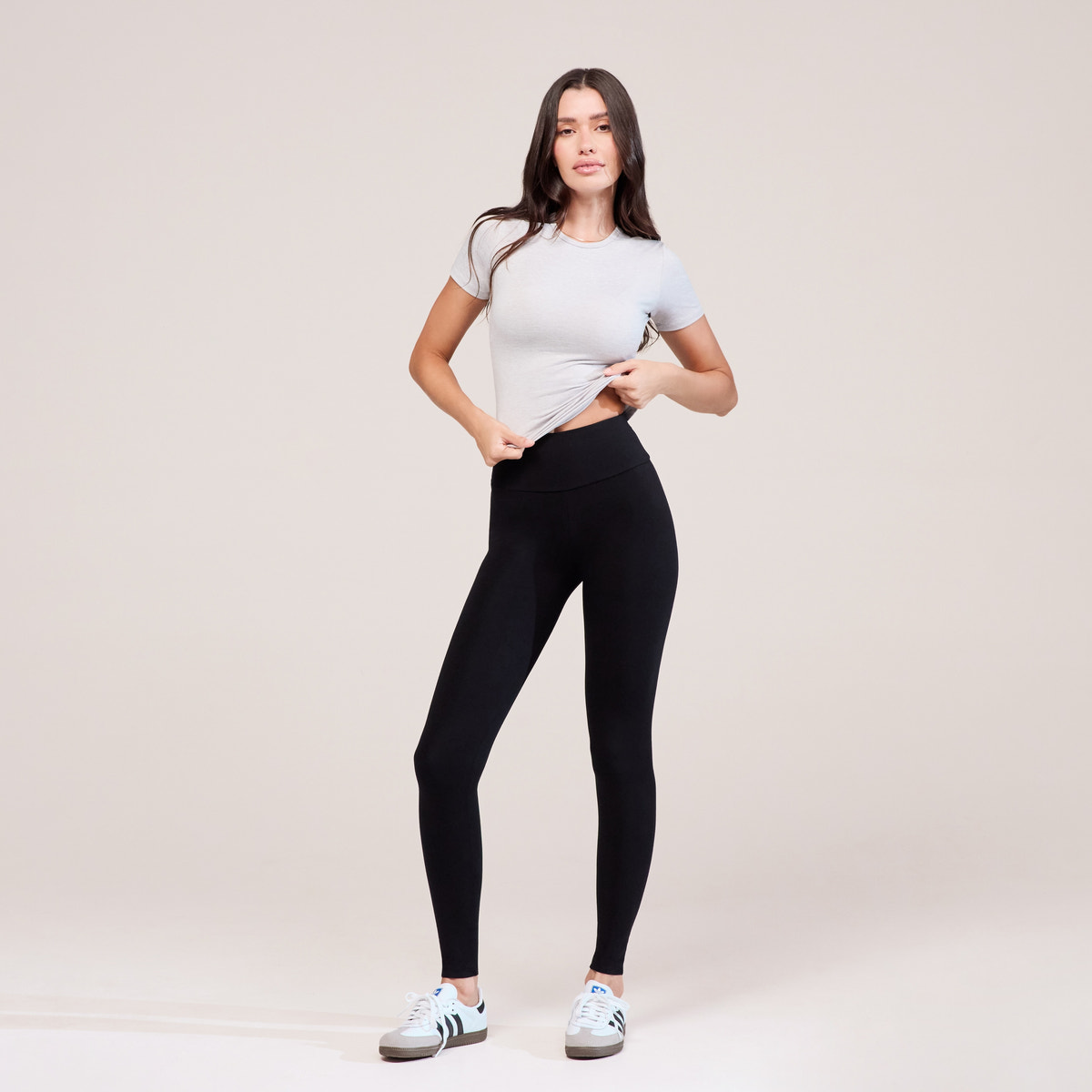 Legging Taille Haute Quotidien - Noir