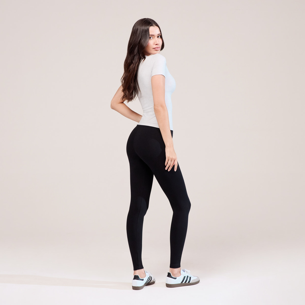 Legging Taille Haute Quotidien - Noir