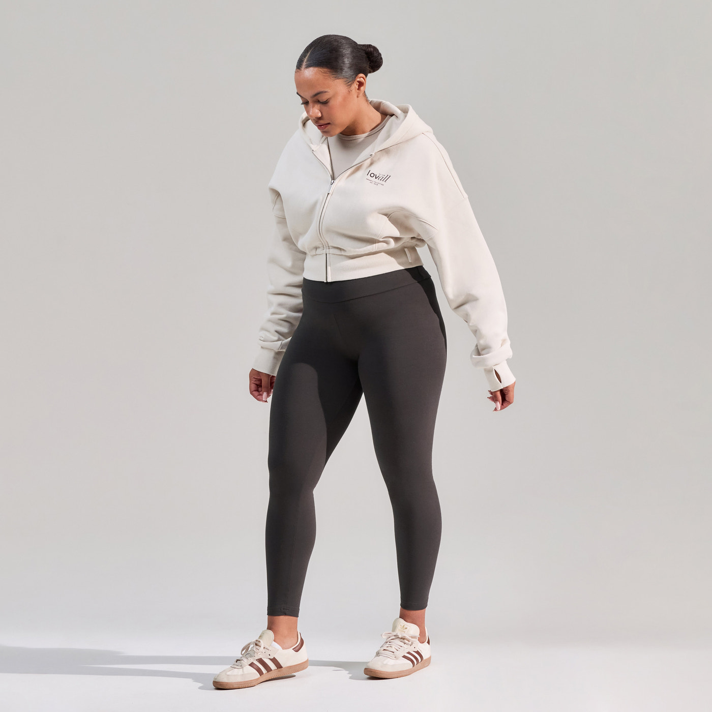 Curve Everyday High Waisted Leggings - Black Coffee