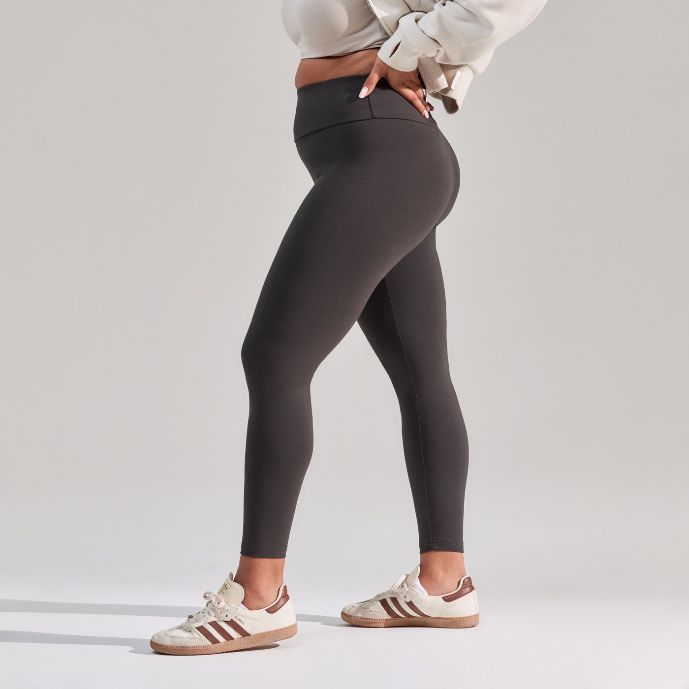 Curve Everyday High Waisted Leggings - Black Coffee